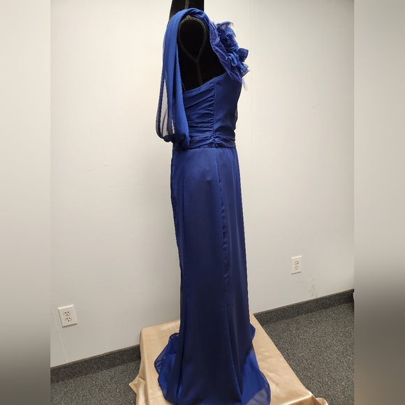 Jim Hjelm Blue Gown - Picture 2 of 12